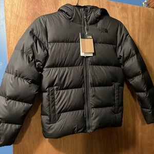 Boys North Face Jacket - Medium 14/16 - Black